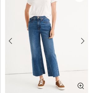 SLIM WIDE-LEG JEANS // MADEWELL